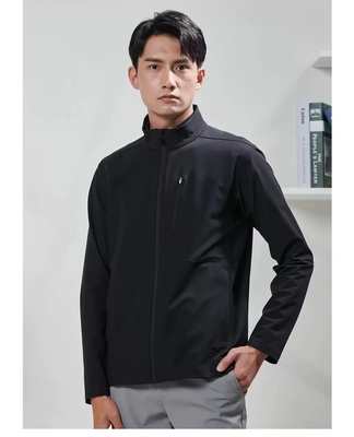 23QFY3011Y 3012Y 利家秋季休闲通勤百搭立领拉链短款风衣外套男