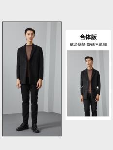 22DYR5061Y秋冬时尚流行商务绅士中长款山羊绒百搭毛呢大衣男