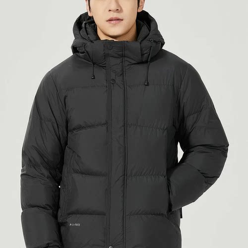 25DRF3411Y 3412Y利家男装羽绒服冬季可卸连帽高蓬松外套