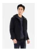 0022Y利家男装 冬季 新款 23DBR0021Y 连帽拉链时尚 轻薄拒水羽绒服