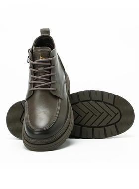 23QXL00301 00302利家秋季新款时尚轻运动休闲鞋男士百搭工装鞋