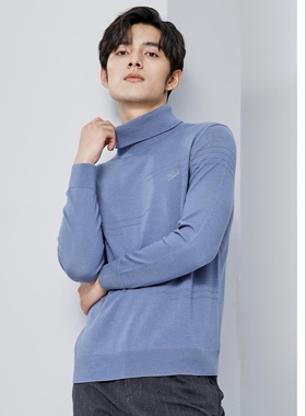 Q1DMS0012S 0013S利家新款休闲正品男装冬季高领套头毛衣