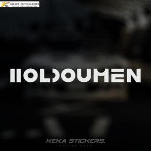 HOLDOUMEN十个勤天汽车贴纸行李箱车窗后档车身个性反光装饰贴