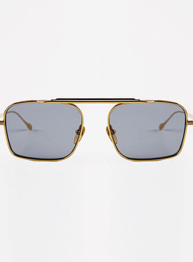 称称眼镜 小红书美式复古悬梁方框太阳镜纯钛中性男女款镜框29