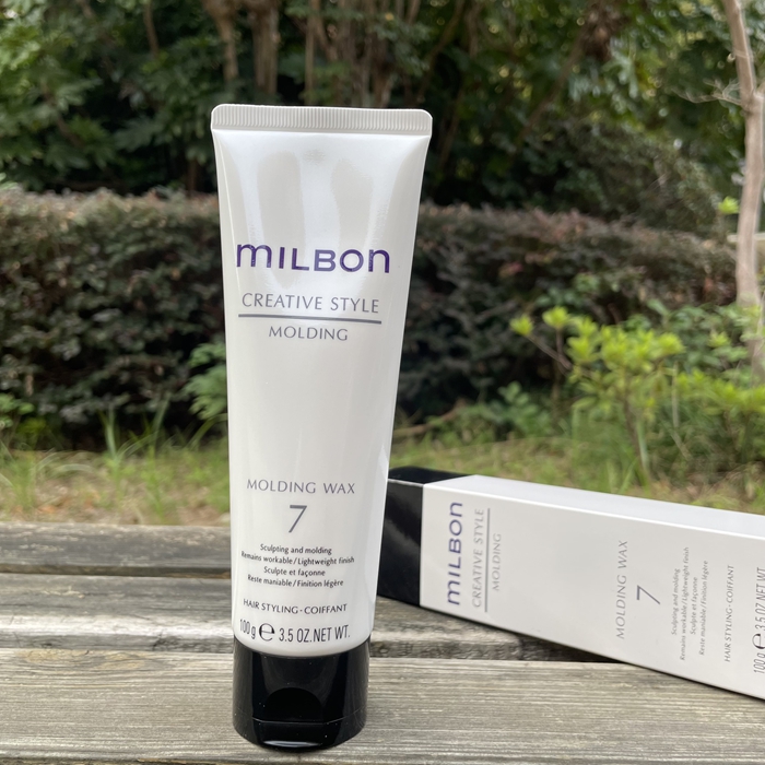 正品MILBON7号男女定型发泥发蜡玫丽盼维束造型发蜡7号强力定型