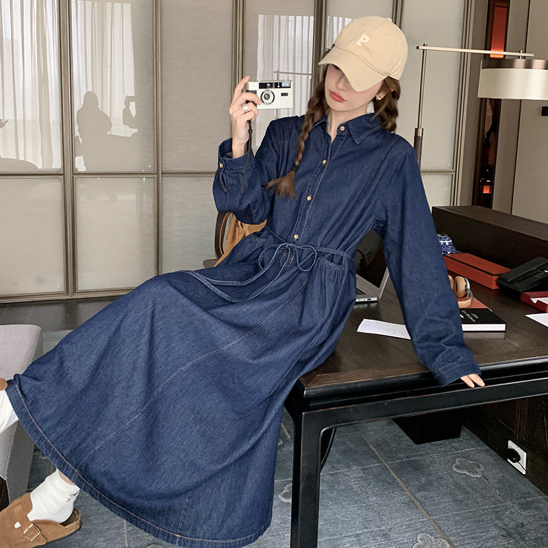 【24春新款】已现货！工装口袋牛仔裙289-6812-P125控178图片