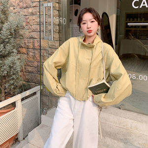 【现货】25新款！抽绳皮衣短外套289-6913-P145K218图片