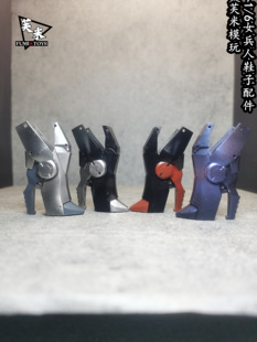 现货- 1/6女兵人鞋子 短靴 机娘 科技 机甲 赛博朋克自D 12寸