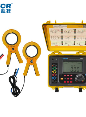 铱泰ETCR3000B/3100/3200土壤电阻率测试仪防雷钳形接地电阻摇表