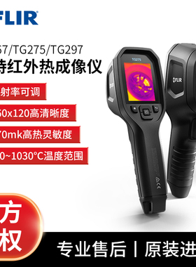 菲力尔FLIR手持红外线热像仪TG267/275/297地暖查漏点工业测温仪