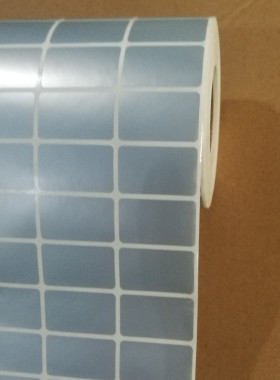 热卖防水标签纸30X20亚银纸 pet贴纸 TSC244不干胶纸 5000张