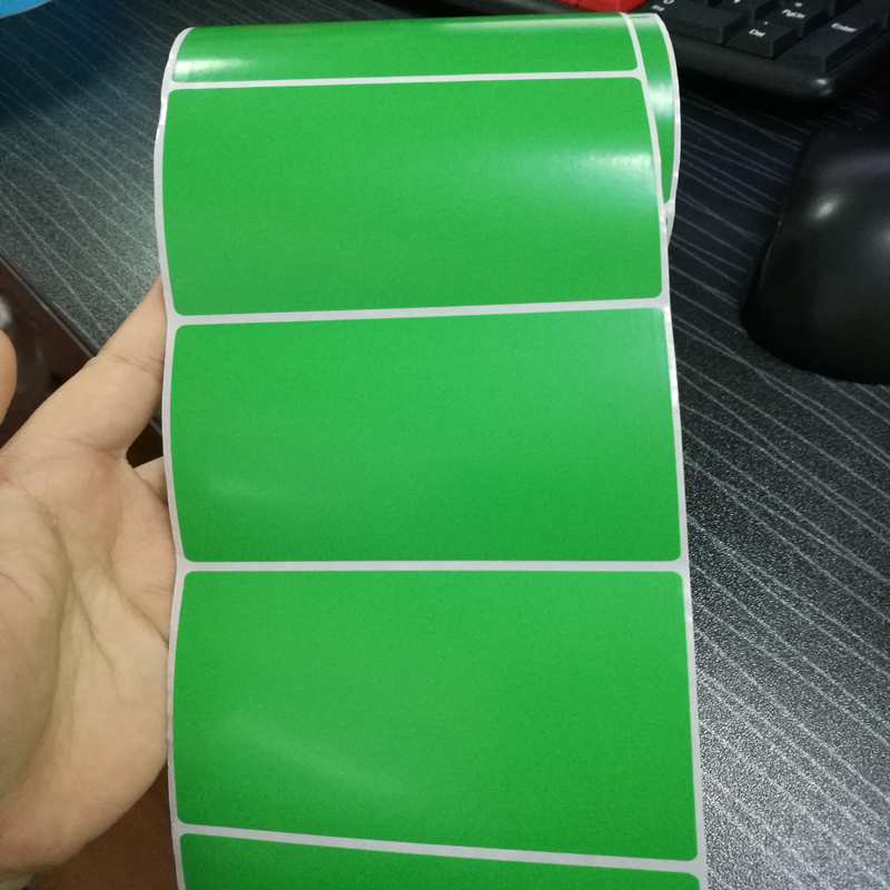 粘性强打印清晰彩色铜版不干胶纸