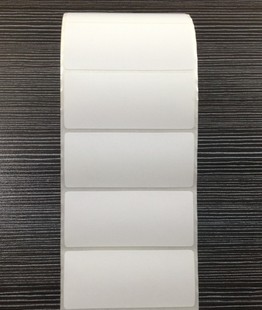 不干胶合格证吊牌纸热卖 G500u铜版 纸标签30X90MMX1000P贴纸条码