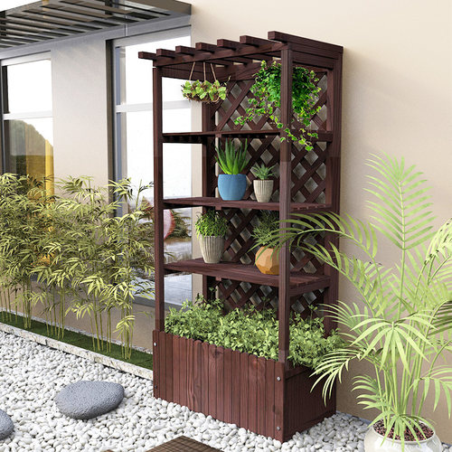 网格花架子网格爬藤架