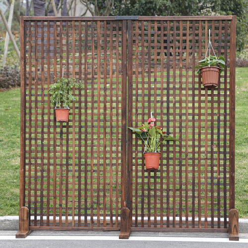 户外庭院花园阳台隔断木栅栏