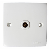 有线电视插座 一位TV电视插座 欧隆电视插座 单位电视插座