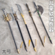 大号橡胶儿童玩具武器 关羽大刀 软胶三国冷兵器 吕布方天画戟