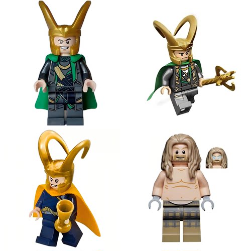 乐高 LEGO 漫威超级英雄人仔 SH411 sh033 sh968 洛基 绝版 76088
