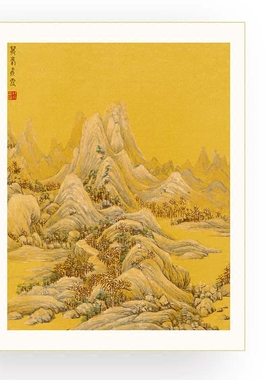 新中式风卧室有框客厅装饰画