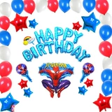 Воздушный шар для мальчиков, герои, вечернее платье, подарок на день рождения, капитан Америка
