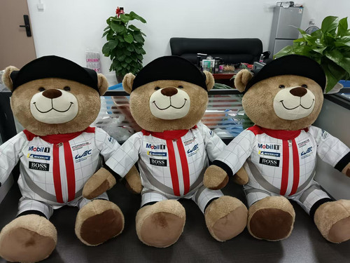 porsche车模赠送礼品玩具熊