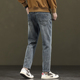 直筒165矮小个子显高弹力裤 九分牛仔裤 子男 新款 修身 男士 2025春季