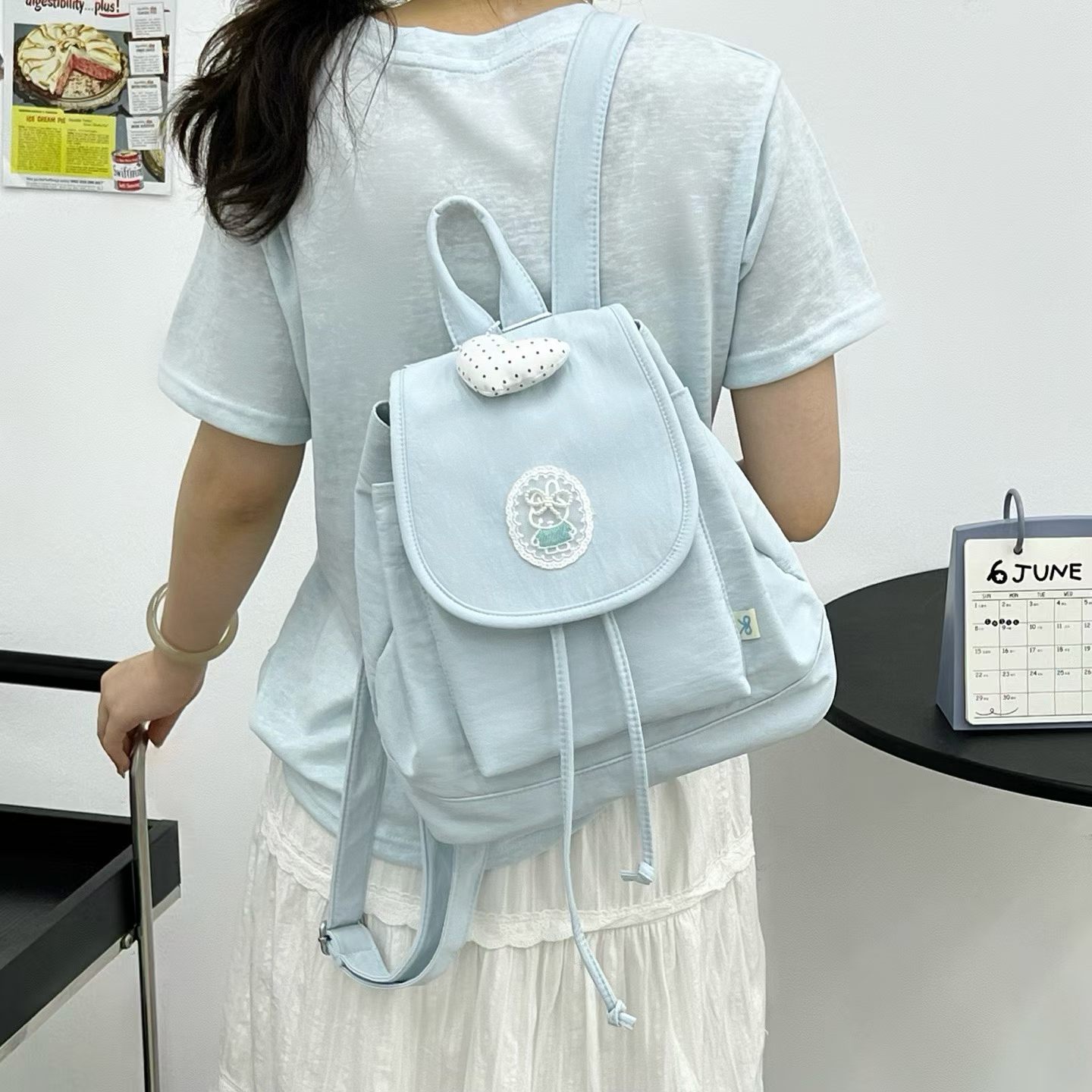 沐里沐气森系新款小背包ins风双肩背包