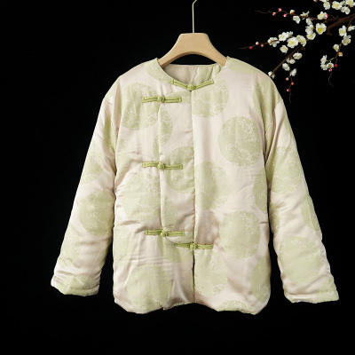 椿府植物棉花常规复古宽松