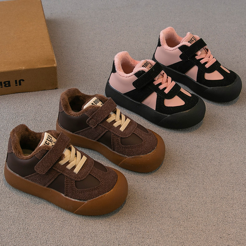 儿童板鞋低帮2025冬季新款男童鞋子女童运动鞋二棉加绒宝宝德训鞋,童鞋/婴儿鞋/亲子鞋,板鞋,淘宝优惠券,粉丝福利购,淘宝优惠卷