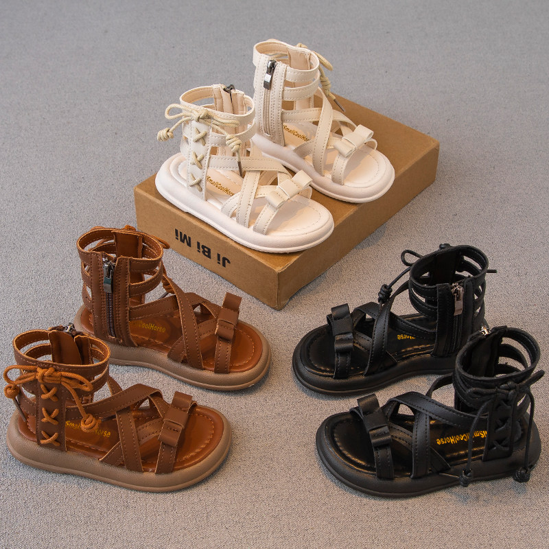 女童凉鞋2024夏季新款儿童鞋子小女孩公主鞋软底休闲罗马鞋洋气潮,童鞋/婴儿鞋/亲子鞋,凉鞋,淘宝优惠券,粉丝福利购,淘宝优惠卷