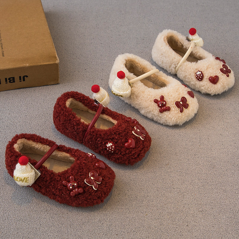 儿童公主鞋女童冬季加绒毛毛鞋2025软底公主鞋保暖二棉鞋宝宝鞋潮,童鞋/婴儿鞋/亲子鞋,棉鞋,淘宝优惠券,粉丝福利购,淘宝优惠卷