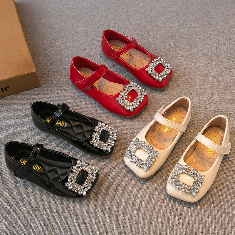 女童皮鞋2025春秋新款儿童鞋子小女孩公主鞋软底豆豆鞋宝宝单鞋潮,童鞋/婴儿鞋/亲子鞋,皮鞋,淘宝优惠券,粉丝福利购,淘宝优惠卷