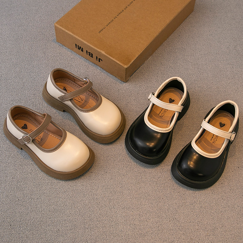 女童皮鞋2023春秋新款儿童鞋子小女孩公主鞋学生单鞋豆豆鞋玛丽珍,童鞋/婴儿鞋/亲子鞋,皮鞋,淘宝优惠券,粉丝福利购,淘宝优惠卷