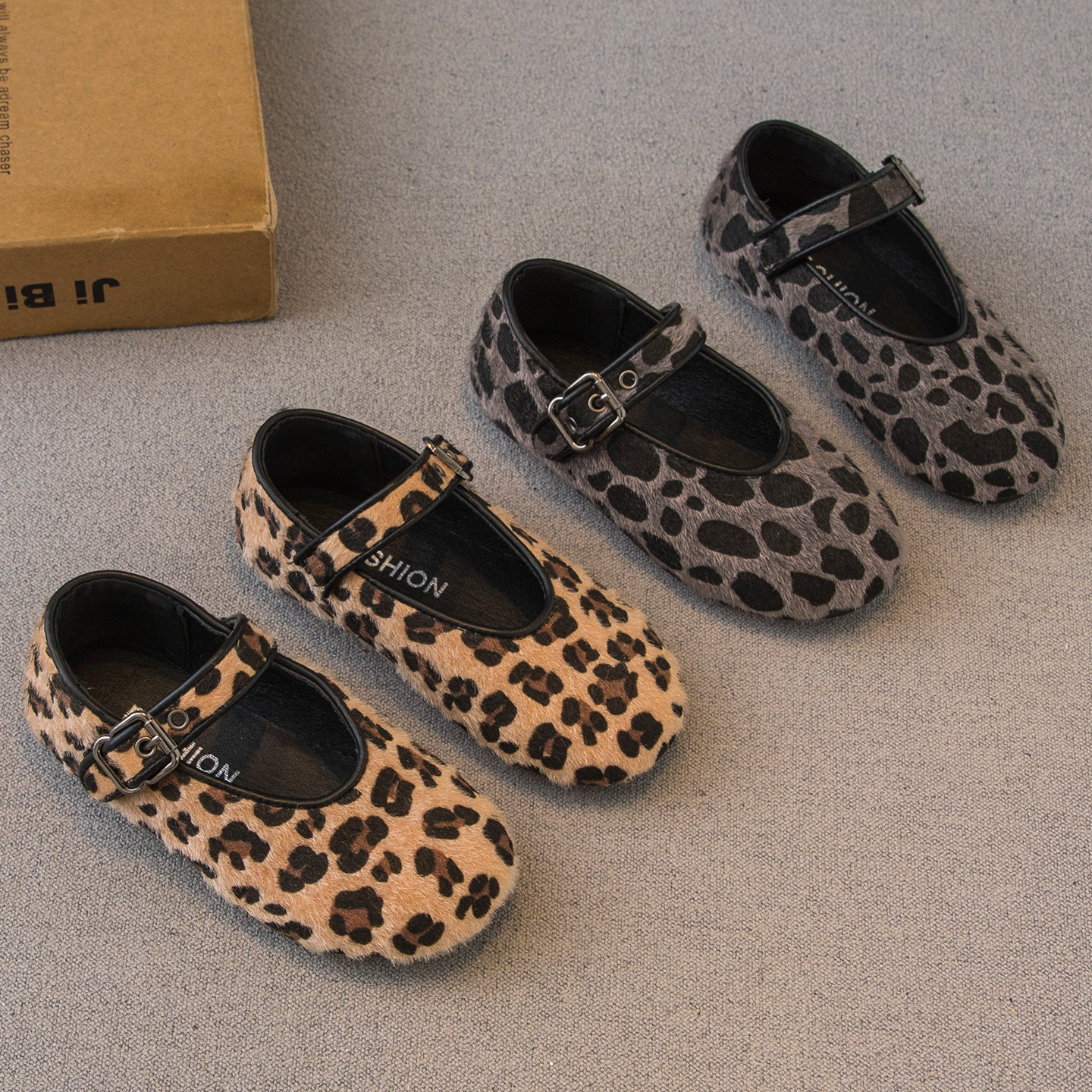 女童皮鞋2025春秋新款儿童鞋子小女孩公主鞋豹纹豆豆鞋宝宝单鞋潮,童鞋/婴儿鞋/亲子鞋,皮鞋,淘宝优惠券,粉丝福利购,淘宝优惠卷