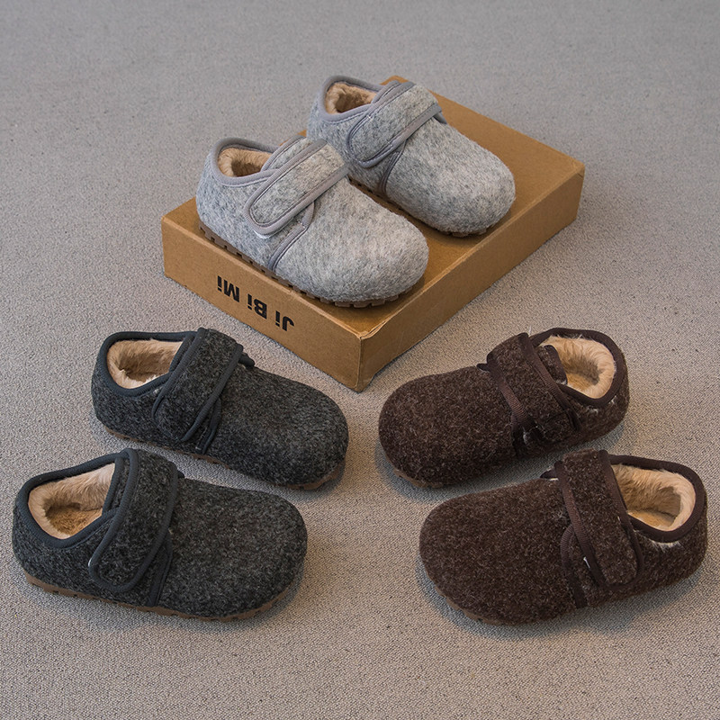 女童毛毛鞋2024秋冬新款加绒豆豆鞋儿童公主鞋男童大棉鞋宝宝鞋潮,童鞋/婴儿鞋/亲子鞋,棉鞋,淘宝优惠券,粉丝福利购,淘宝优惠卷