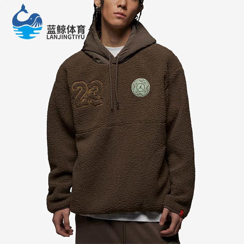 耐克正品男子加绒运动连帽卫衣