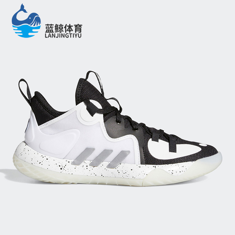 阿迪达斯大童耐磨系带篮球鞋