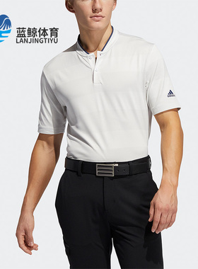 Adidas/阿迪达斯正品新款男子高尔夫休闲短袖POLO衫GL4641