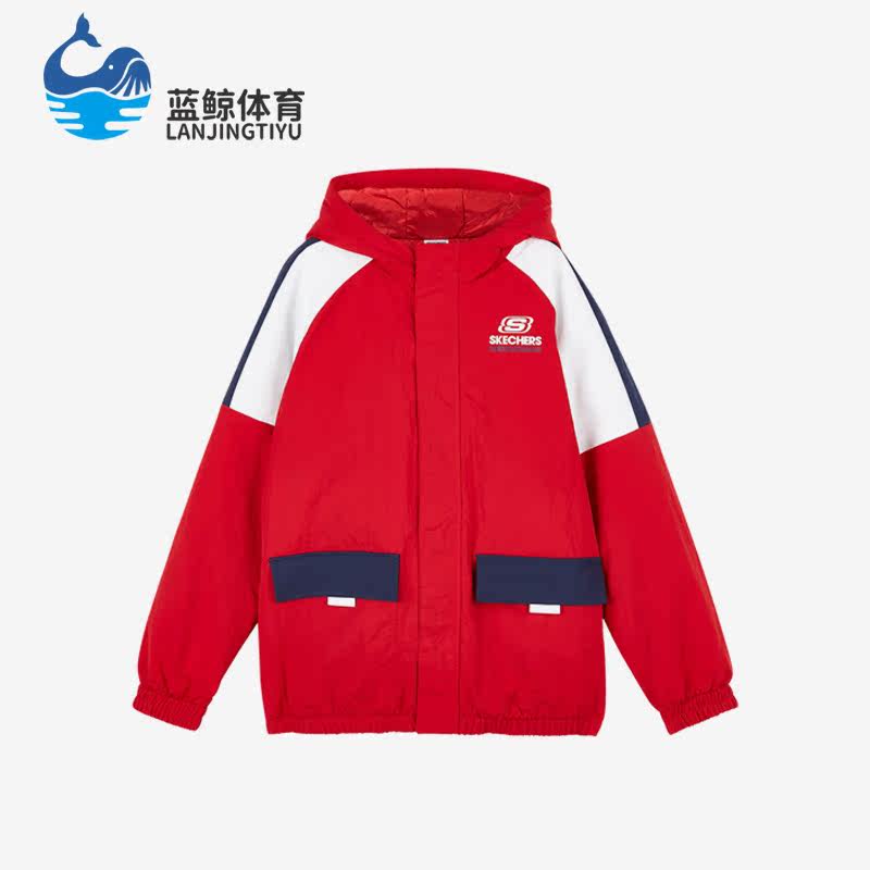 Skechers/斯凯奇正品新款儿童时尚休闲简约连帽梭织夹克外套,童装/婴儿装/亲子装,普通外套,淘宝优惠券,粉丝福利购,淘宝优惠卷