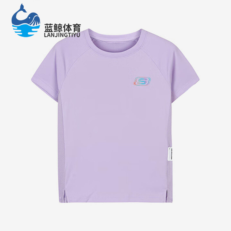 Skechers/斯凯奇正品夏季新款儿童运动透气时尚潮流短袖,童装/婴儿装/亲子装,T恤,淘宝优惠券,粉丝福利购,淘宝优惠卷