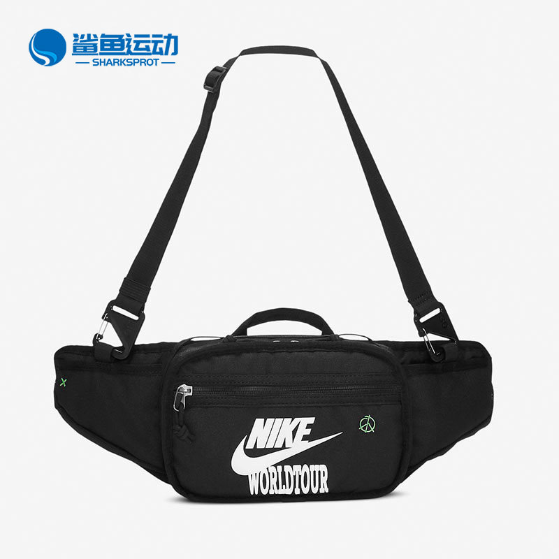 Nike/耐克正品 新款男女斜挎吧单肩零钱包运动腰包DH3079-010