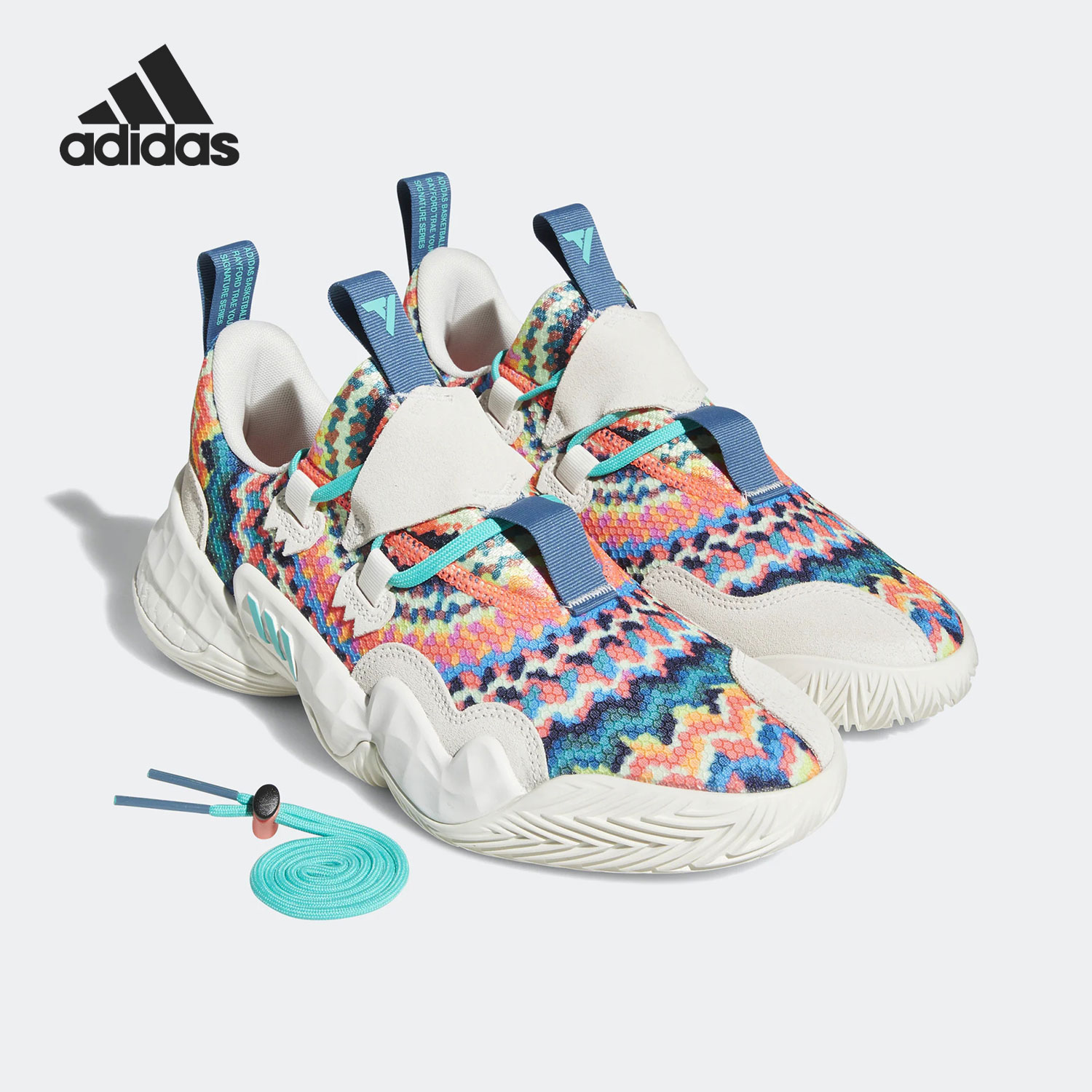 特雷杨男子篮球鞋Adidas