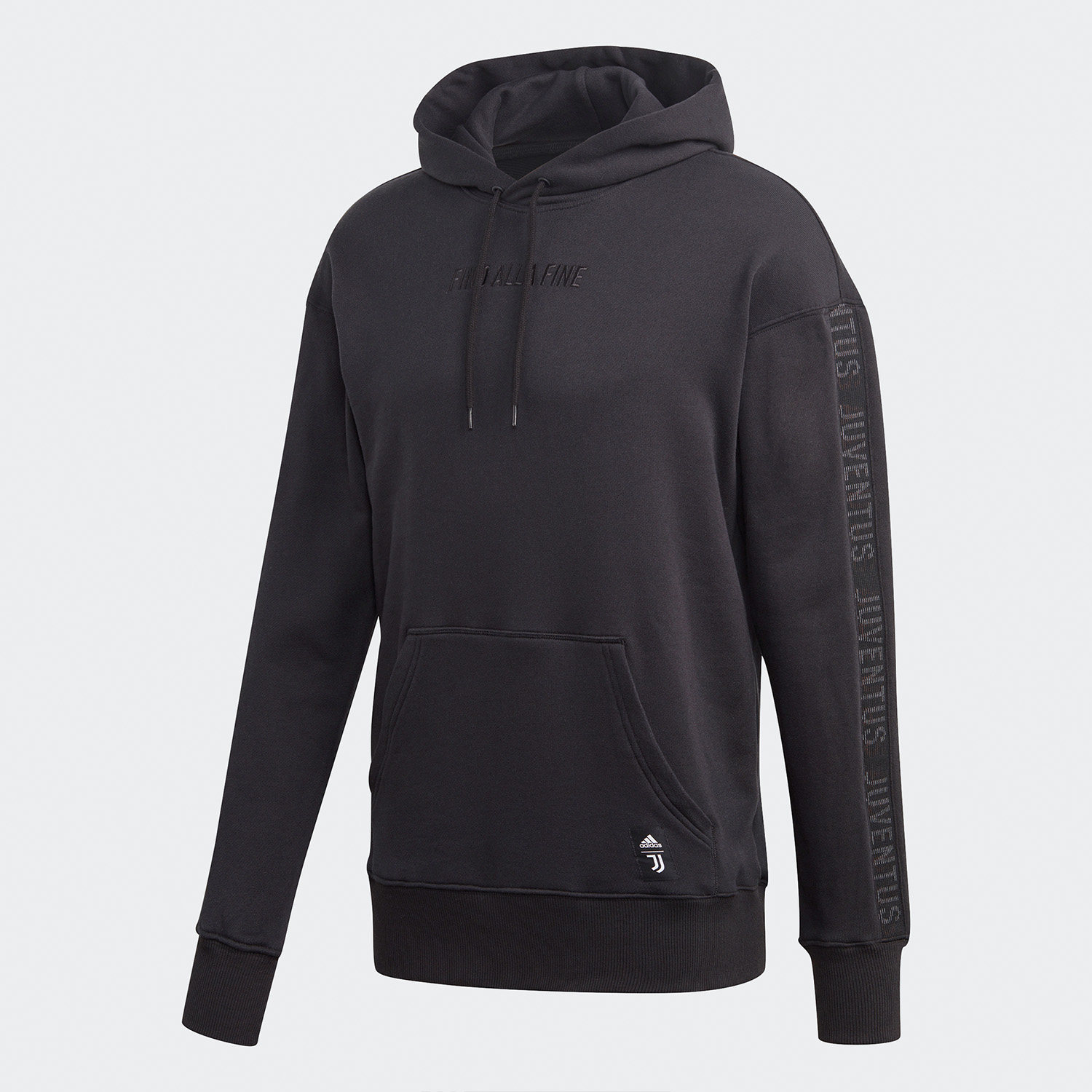 Adidas/阿迪达斯正品冬季男子尤文足球运动休闲套头衫卫衣 FR4211