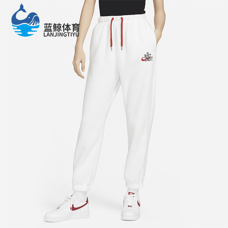 Nike/耐克正品春季新款女子运动训练加绒束脚长裤FD4069-121