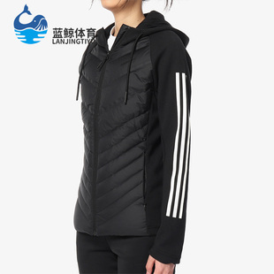 新款 Adidas 阿迪达斯正品 女子春季 连帽外套休闲运动服DM4349