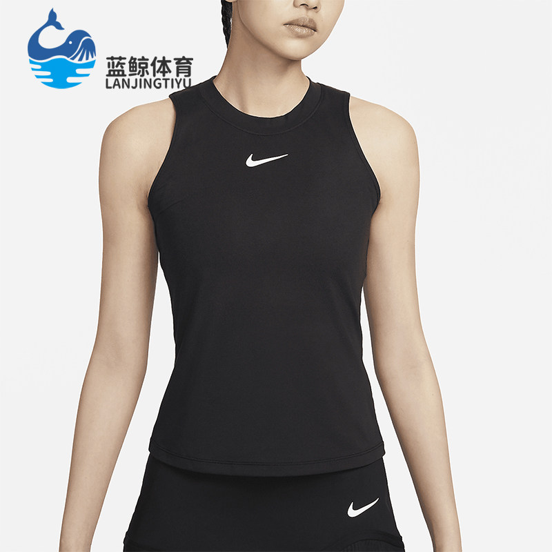 耐克女士网球运动背心运动T恤