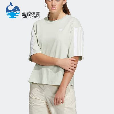 阿迪达斯正品短袖女子T恤