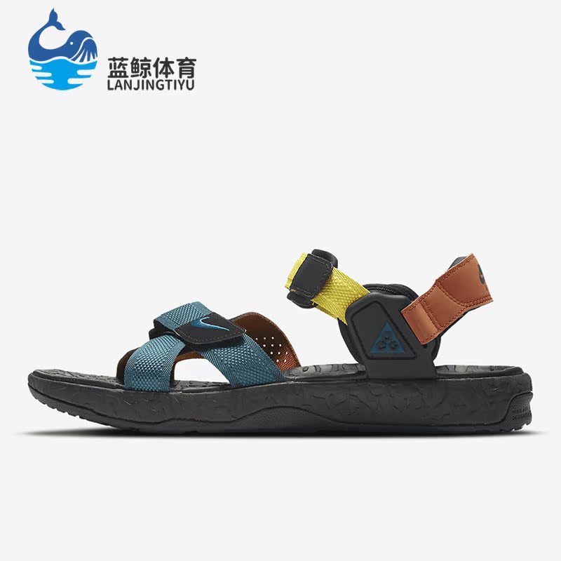 耐克夏沙滩运动鞋男女魔术贴凉