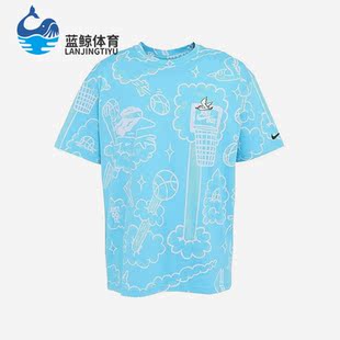 男子运动休闲圆领印花短袖 Nike 耐克正品 新款 416 T恤DZ2699