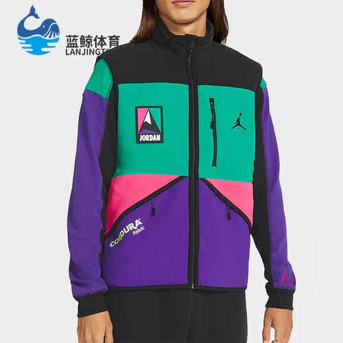 耐克正品男子运动休闲抓绒马甲